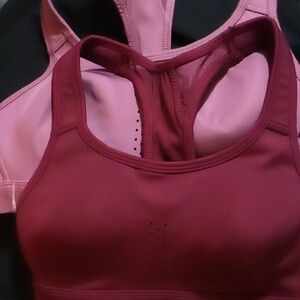 THEE BEST ! Molded Cup ventilated SportsBra  color Merlot Wine not red